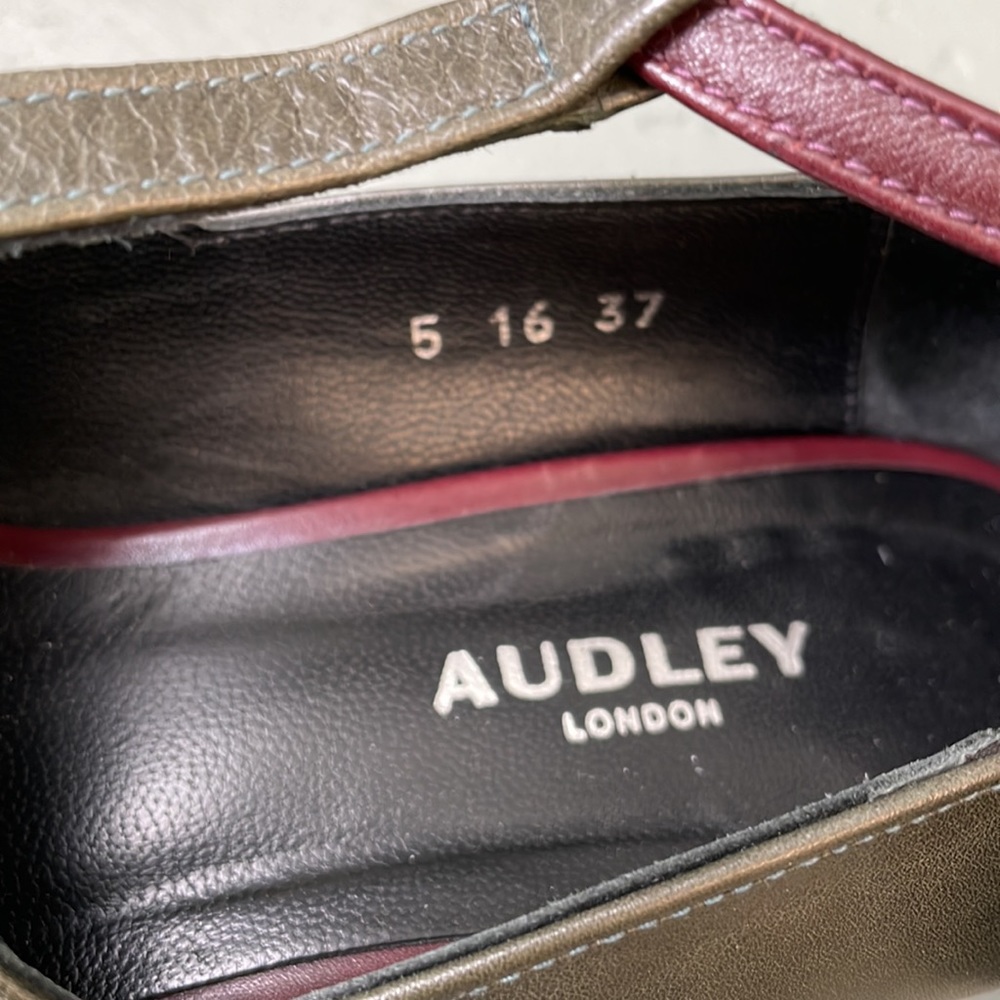 Audley London T-strap Leather Heels - Picture 8 of 8